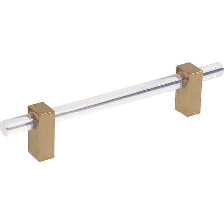 Jeffrey Alexander 128 Mm Center-To-Center Satin Bronze Spencer Cabinet Bar Pull 578-128SBZ